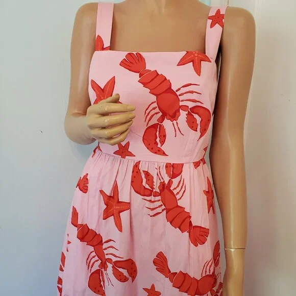 NWT J. CREW Beautiful cotton Summer Dress. - Picture 4 of 12